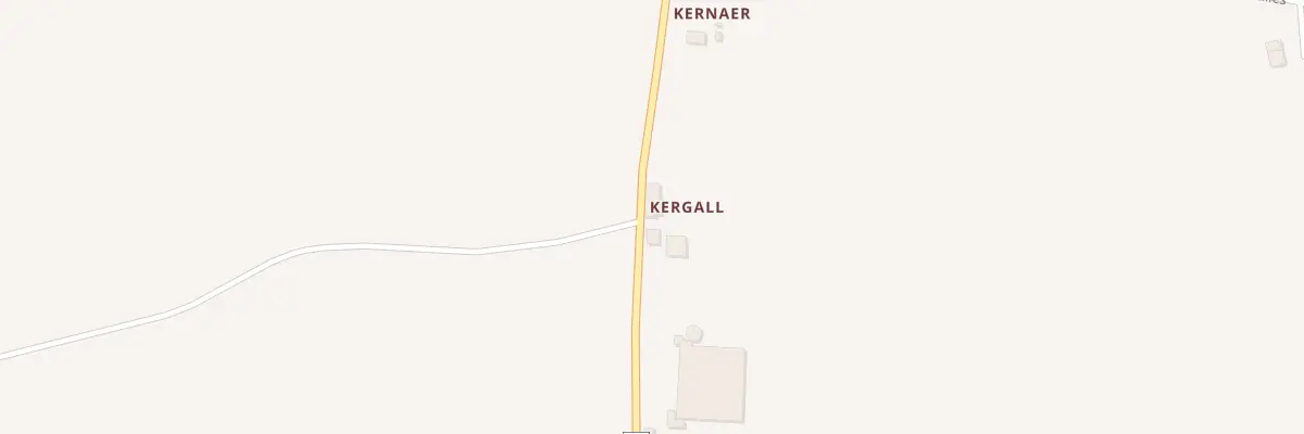 Plan du 5 Kergall à Saint-Thurien