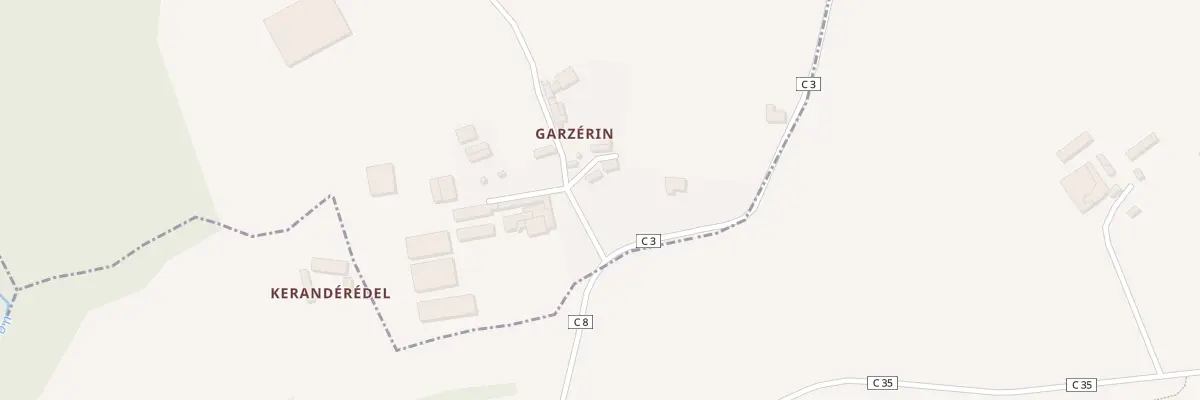 Plan du 8 Garzerin à Baye