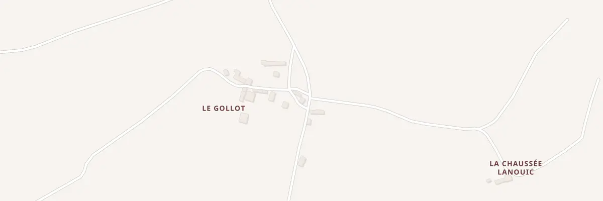 Plan du 307A Le Gollot à Poullaouen