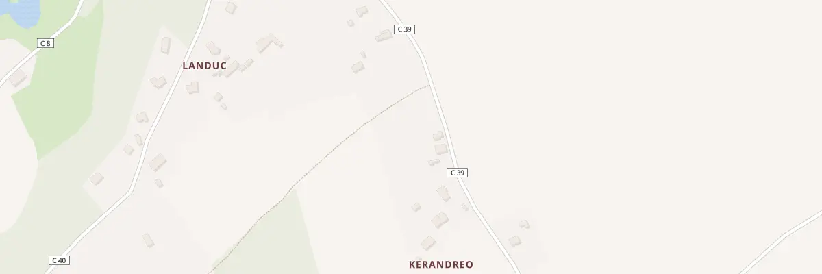 Plan du 52F Landuc à Moëlan-sur-Mer