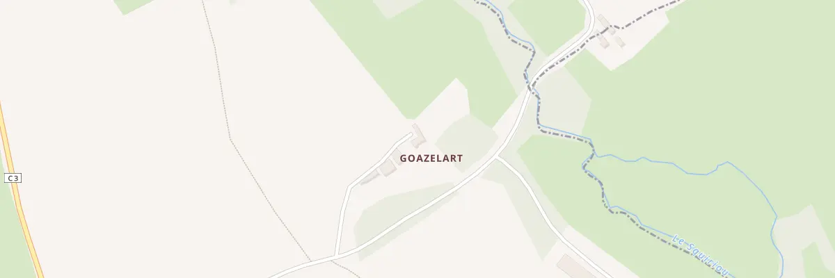 Plan du 4 Goazélart à Botsorhel