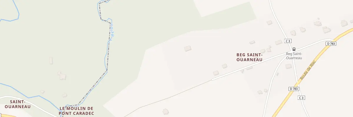 Plan du 24D Kerhuel à Baye