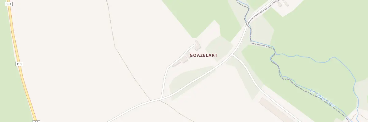 Plan du 106 Goazélart à Botsorhel
