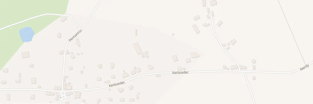 Plan du 5334 Kerboedec à Guiscriff