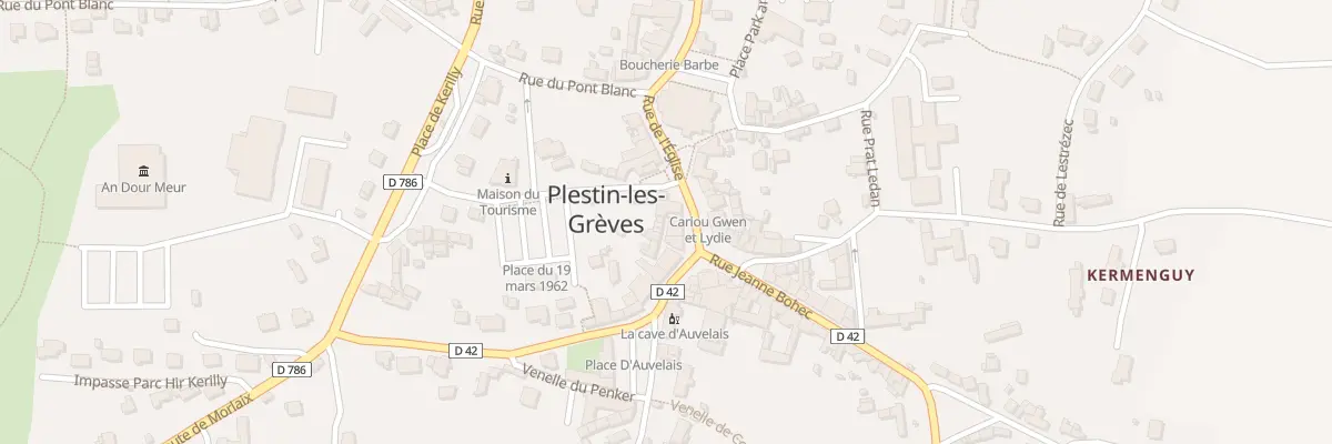 Plan du 11 Pl de la Mairie à Plestin-les-Grèves