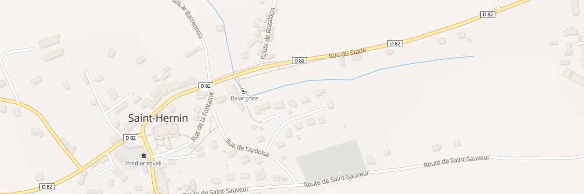 Plan du 9 Imp des Landes à Saint-Hernin