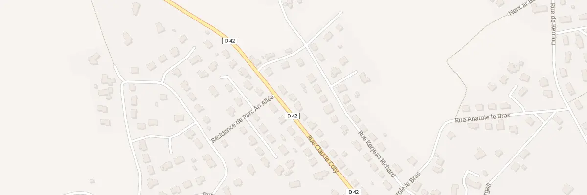 Plan du 46 Rue Claude Coty à Plestin-les-Grèves