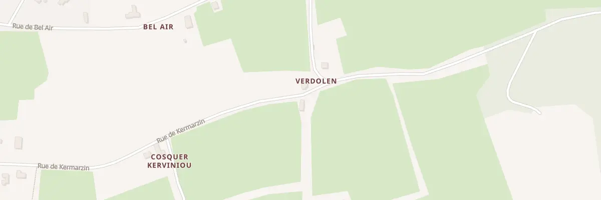 Plan du 117 Verdolen à Botsorhel