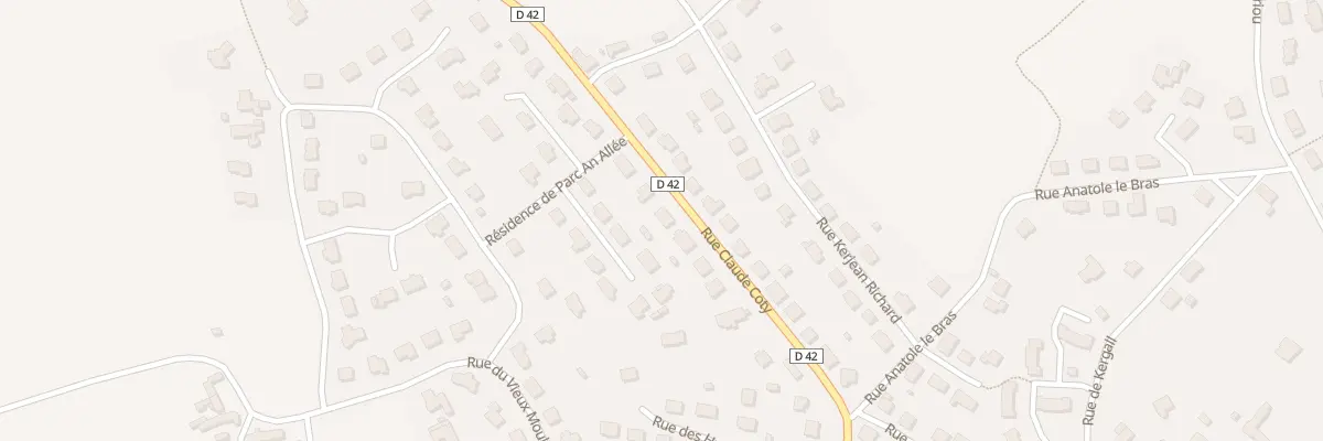 Plan du 37 Rue Claude Coty à Plestin-les-Grèves