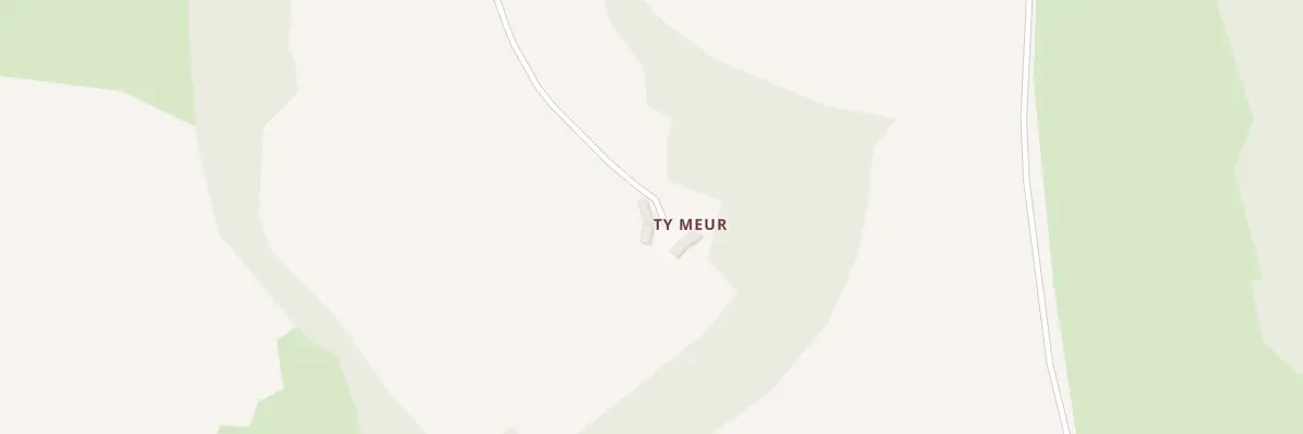 Plan de Ty Meur à Scrignac