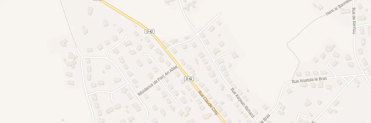 Plan du 48 Rue Claude Coty à Plestin-les-Grèves