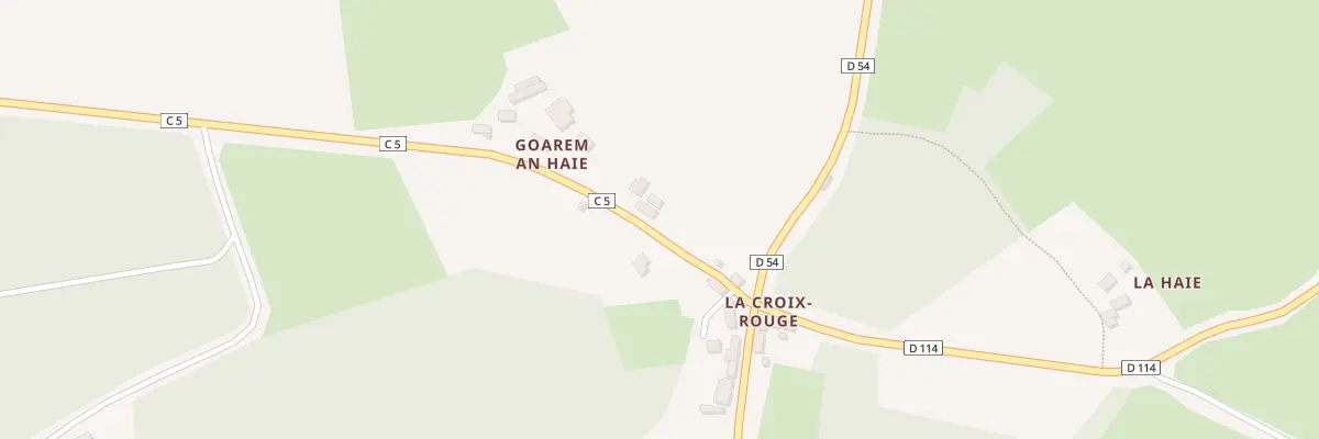 Plan du 430 Goarem An Haie à Scrignac