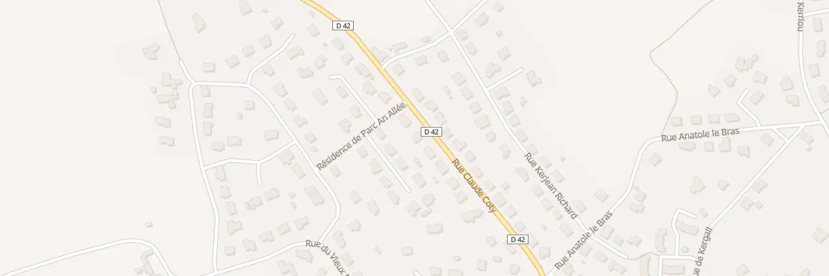 Plan du 39 Rue Claude Coty à Plestin-les-Grèves