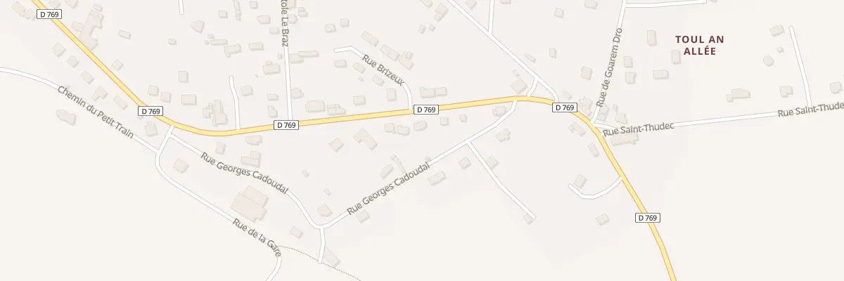 Plan du 7 Av de Toul an Allée à Poullaouen