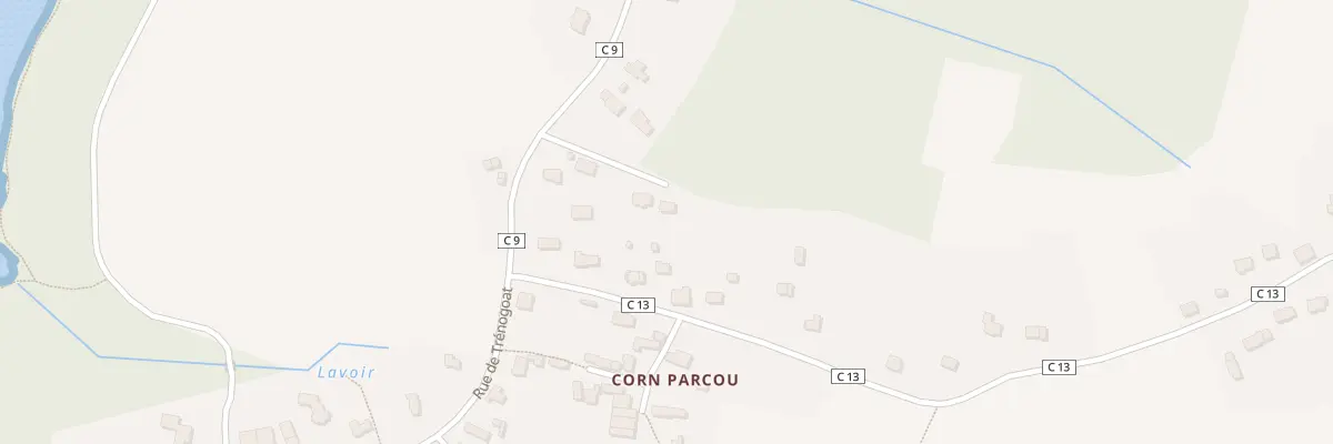 Plan du 6 Imp de Lann Parkou à Moëlan-sur-Mer