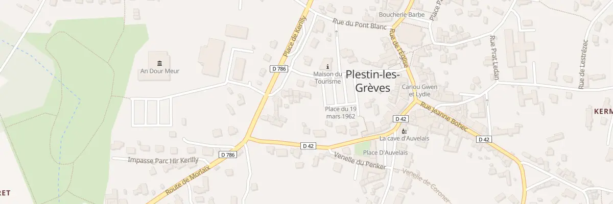 Plan du 18 Pl de Kérilly à Plestin-les-Grèves