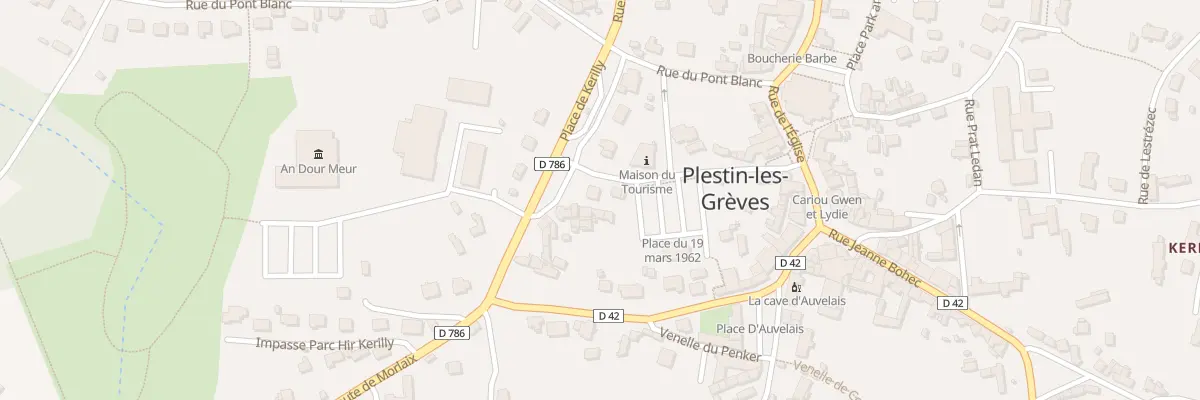 Plan du 20 Pl de Kérilly à Plestin-les-Grèves