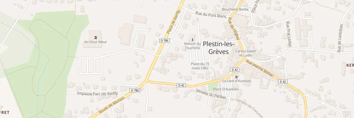 Plan du 16 Pl de Kérilly à Plestin-les-Grèves