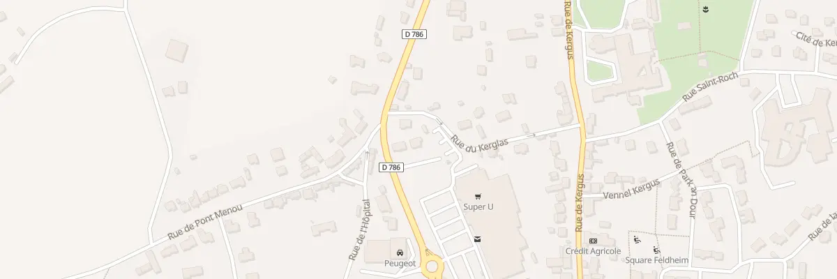 Plan du 3 Imp du Clos Huellan à Plestin-les-Grèves