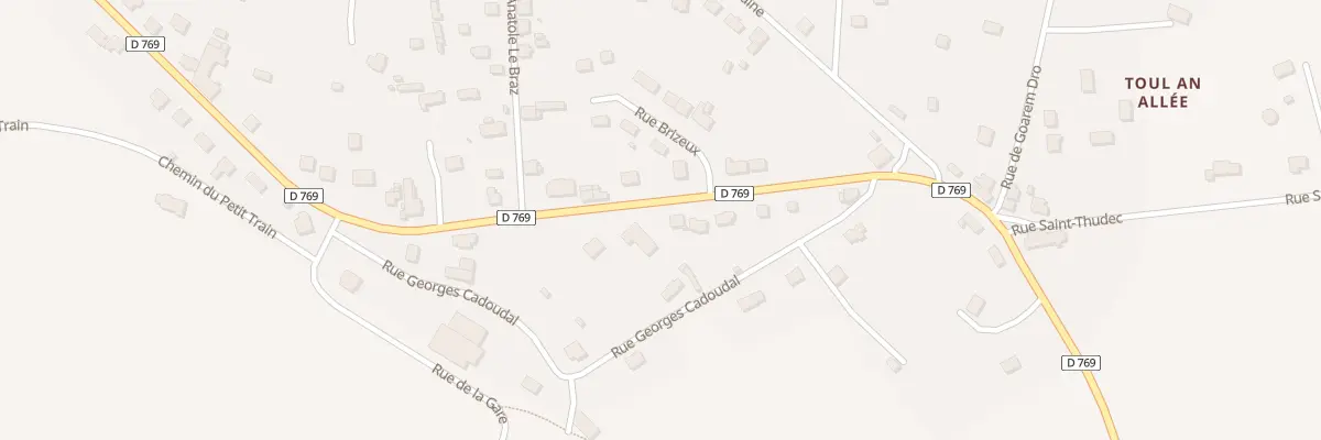 Plan du 5 Av de Toul an Allée à Poullaouen