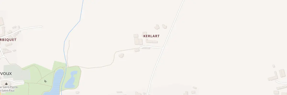 Plan du 5142F Kerlart au Trévoux
