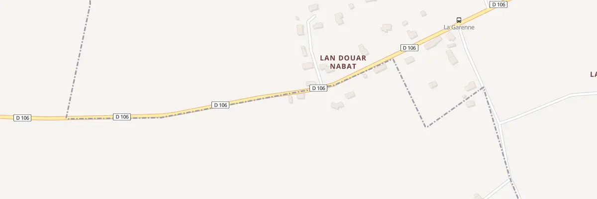 Plan du 34 Lann Douarnabat au Trévoux
