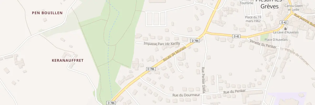 Plan du 36 Rue de Morlaix à Plestin-les-Grèves