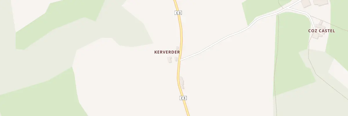 Plan du 93 Kerverder à Botsorhel