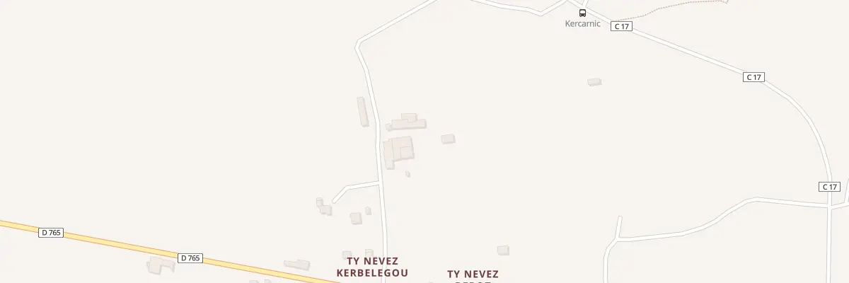 Plan du 661 Scalennou à Bannalec