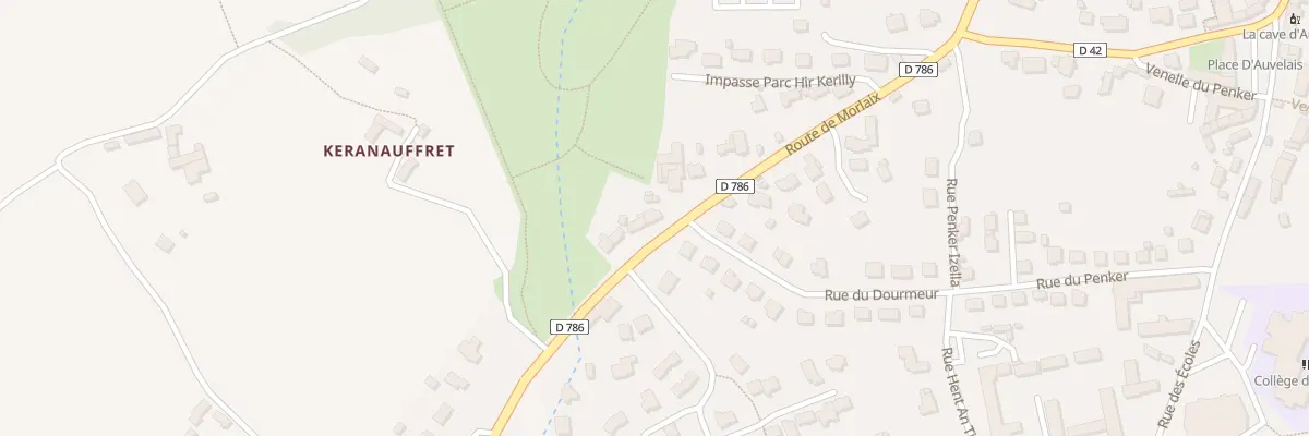 Plan du 46 Rue de Morlaix à Plestin-les-Grèves