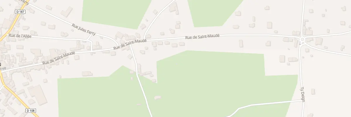 Plan du 62 Rue Saint Maude à Guiscriff