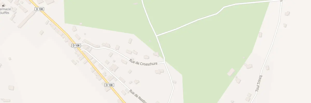 Plan du 23 Rue de Croaschure à Guiscriff