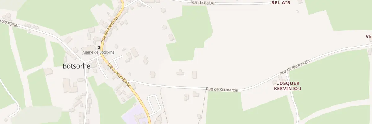 Plan du 7010A Rue de Kermarzin à Botsorhel