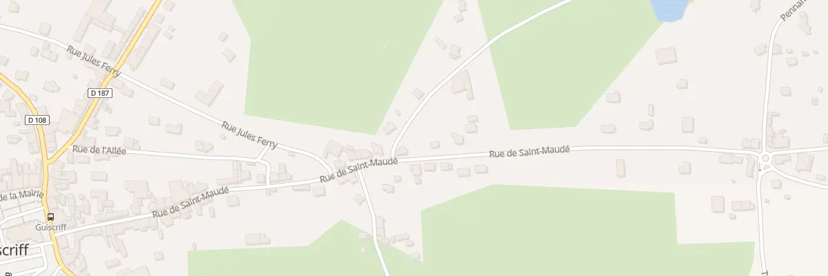 Plan du 67 Rue Saint Maude à Guiscriff