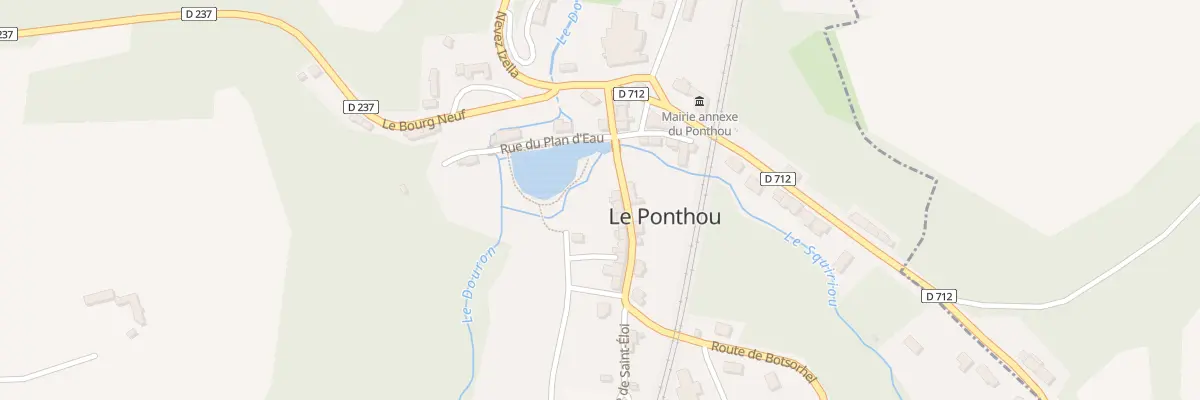 Plan du 6 Rue de l’Eglise à Plouigneau