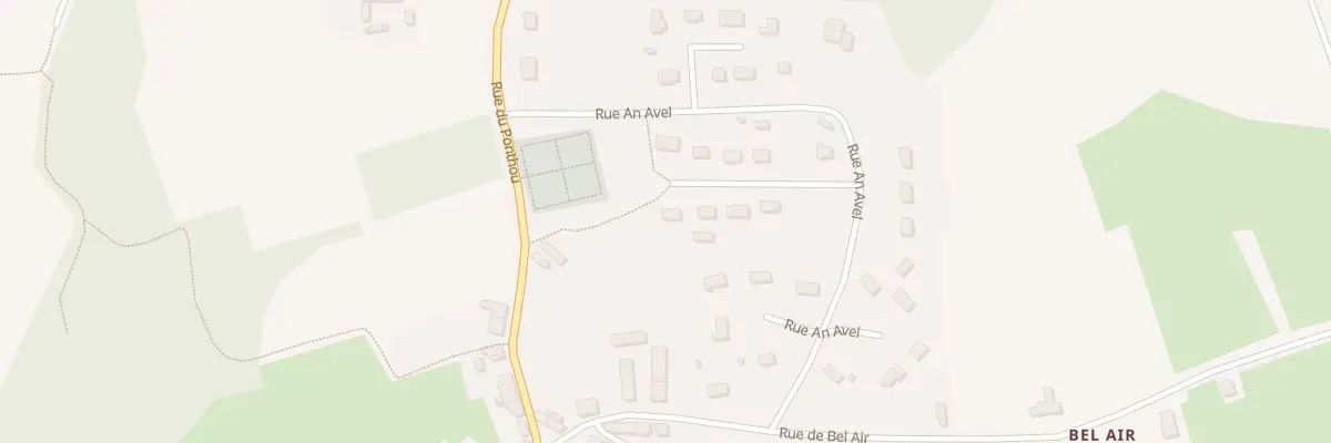 Plan du 11 Lot Bel Air II à Botsorhel