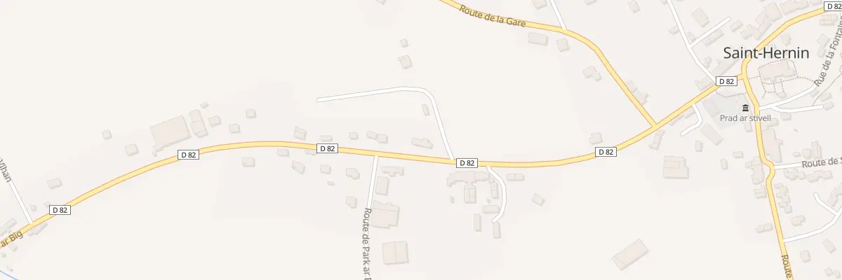 Plan du 4 Rue de l’école à Saint-Hernin