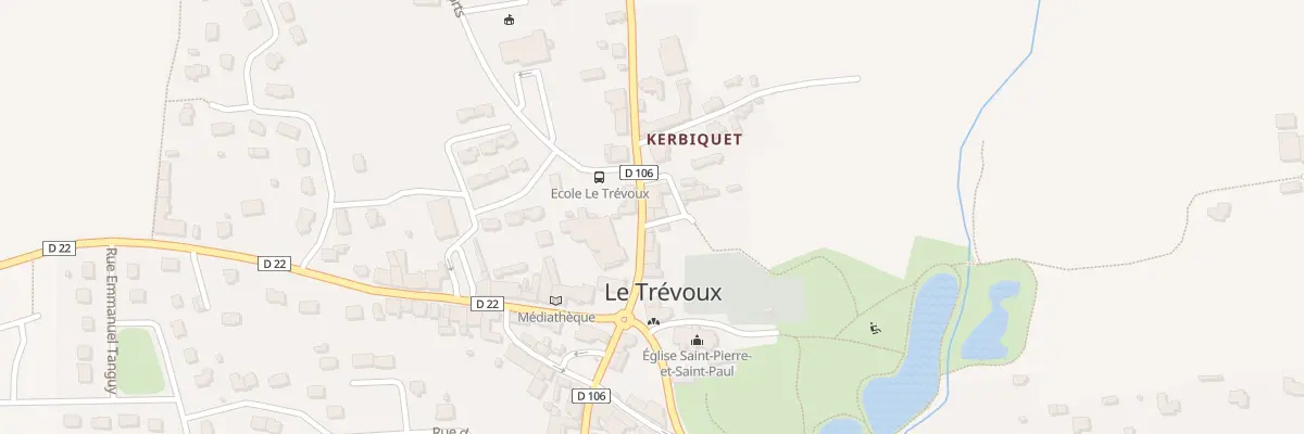 Plan du 12 Rue de Saint-thurien au Trévoux