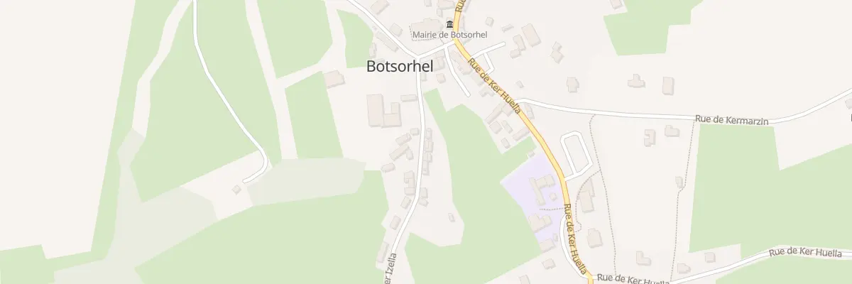 Plan du 3 Rue de Ker Izella à Botsorhel
