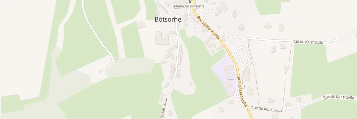 Plan du 9 Rue de Ker Izella à Botsorhel