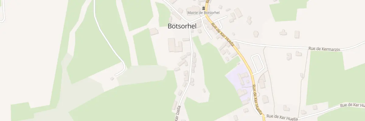 Plan du 1119 Rue de Ker Izella à Botsorhel