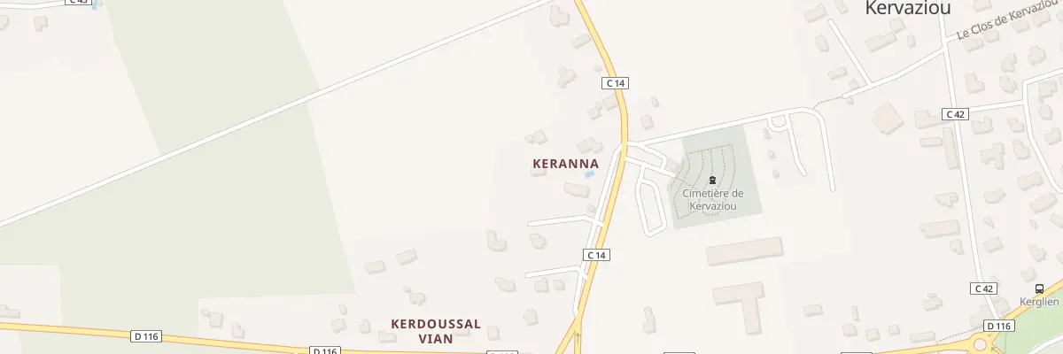 Plan du 6497F Keranna à Moëlan-sur-Mer