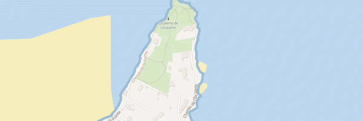 Plan du 22 Che de l’Ile Verte à Locquirec