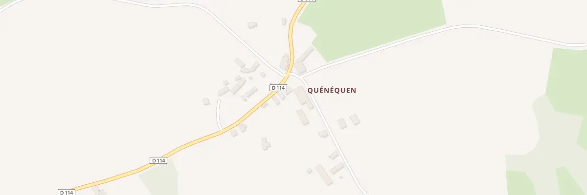 Plan du 535B Queneguen à Scrignac
