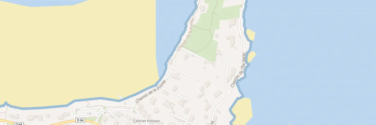 Plan du 17 Che de la Pointe à Locquirec