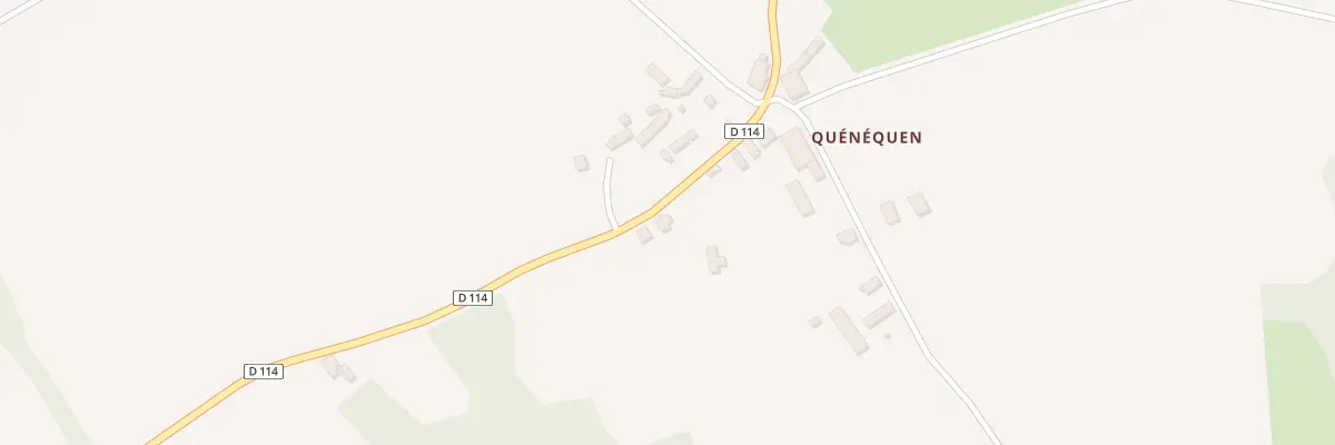 Plan du 538 Queneguen à Scrignac
