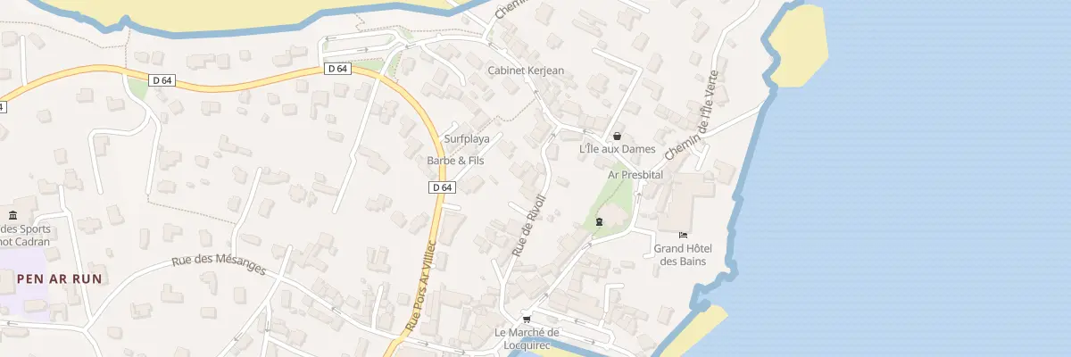 Plan du 17 Rue de Rivoli à Locquirec