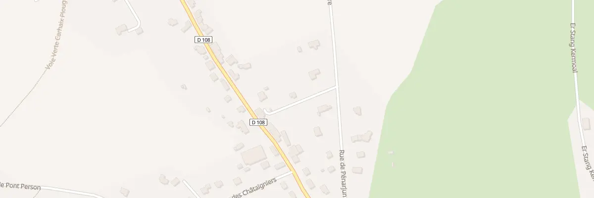 Plan du 62 Rue de la Gare à Guiscriff