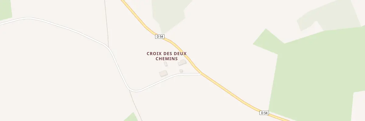 Plan du 389 Croix des 2 Chemins à Scrignac
