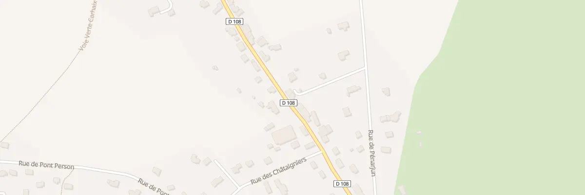 Plan du 60 Rue de la Gare à Guiscriff
